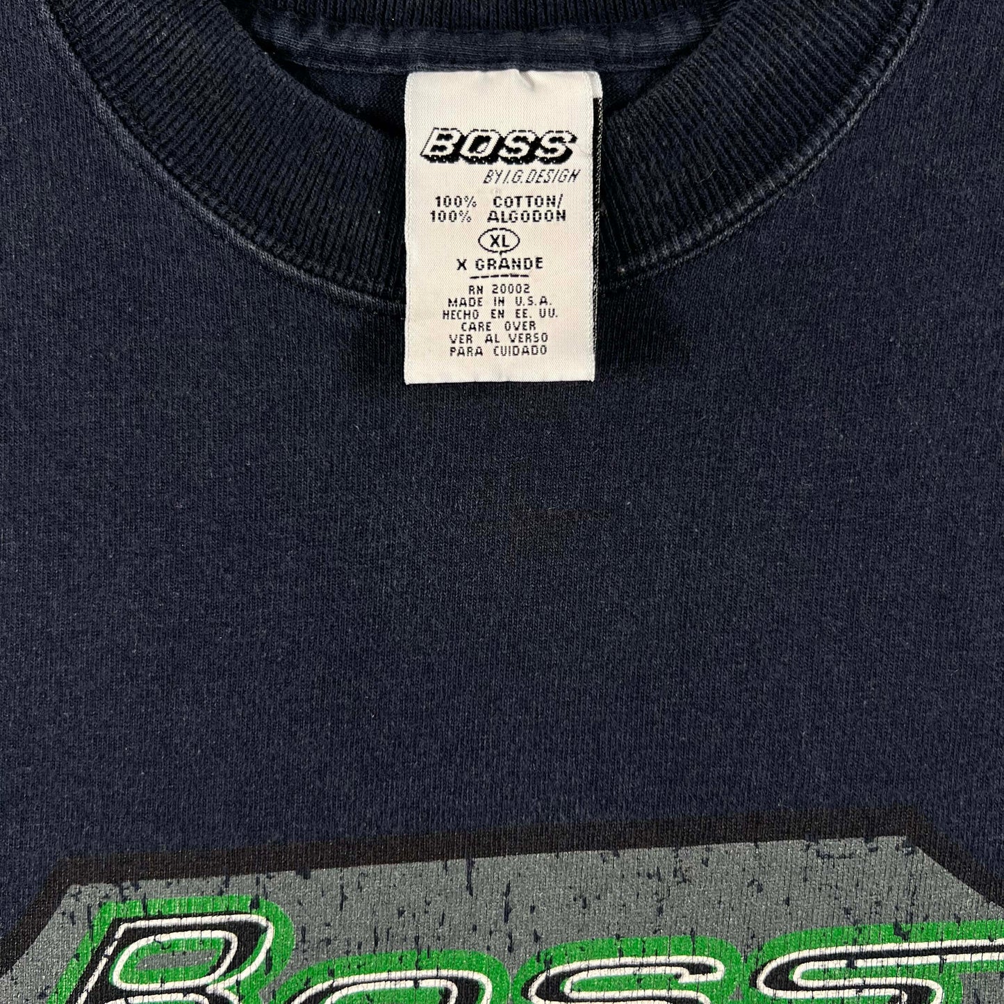 90s Boss Football Tee- XL