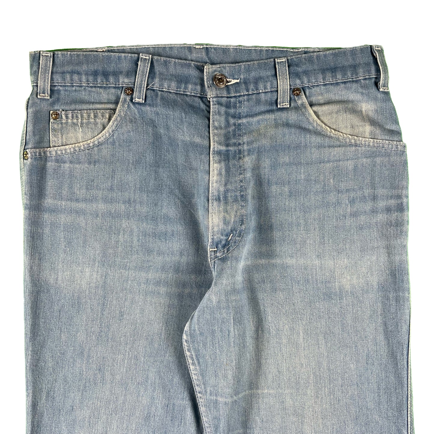 70s Levi's Blue Flared Denim- 32x30.5