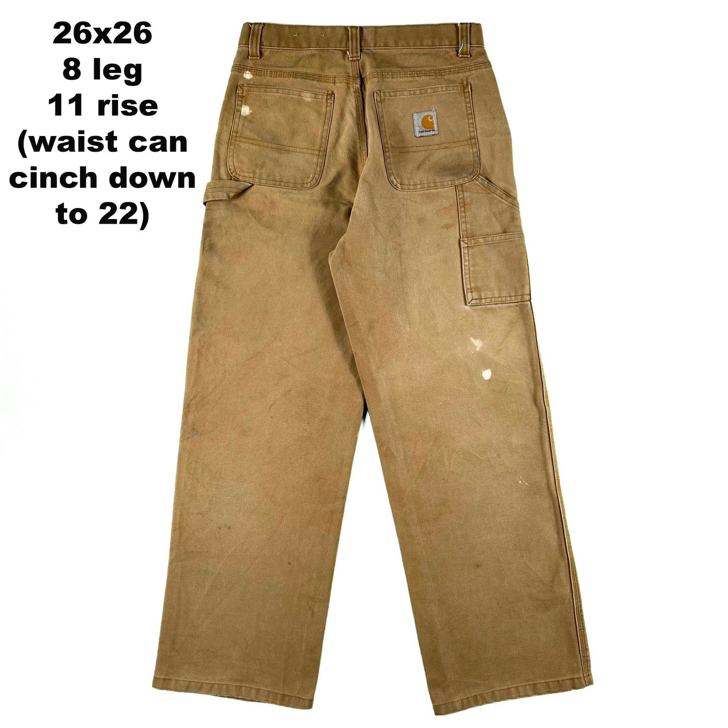 Carhartt Duck Canvas Carpenter Pants- SELECT PAIR