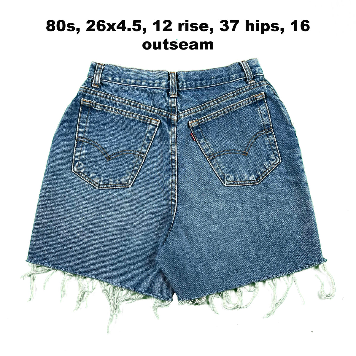 80s/90s Levi's Cut Off Denim Shorts- SELECT PAIR