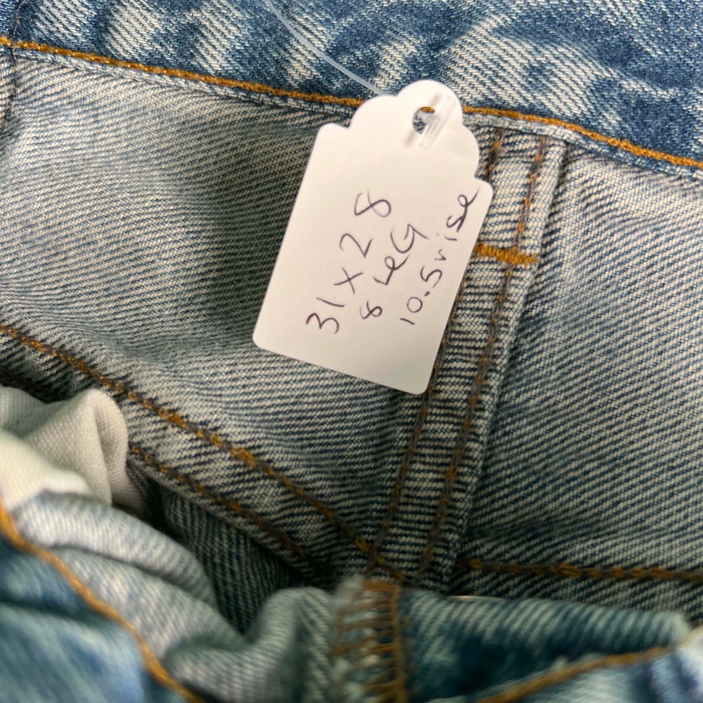 90s Levi's 501 Repaired Denim-31x28