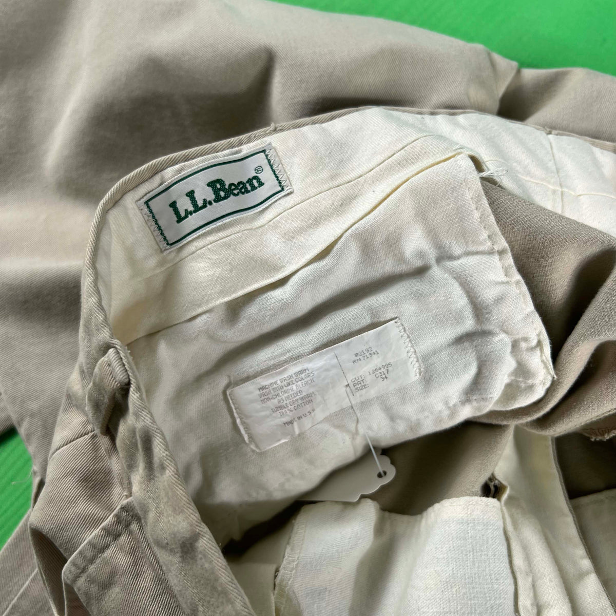 Vintage L.L.Bean Cotton Chino Pants- SELECT PAIR