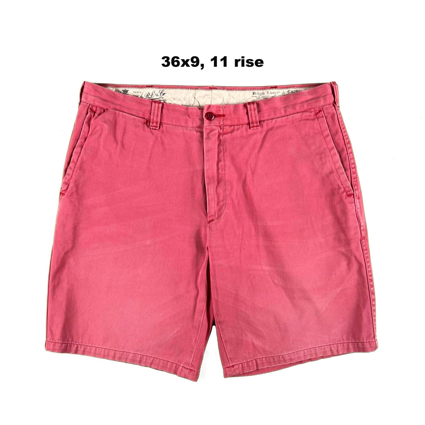 Vintage Polo RL Cotton Chino Shorts- SELECT PAIR
