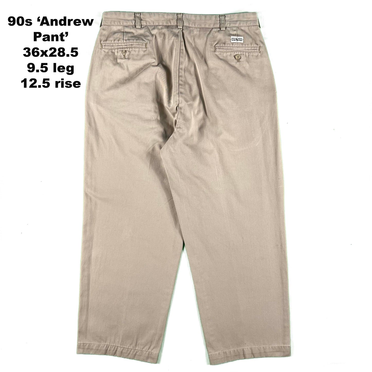 Vintage Polo Ralph Lauren Cotton Chino Pants- SELECT PAIR