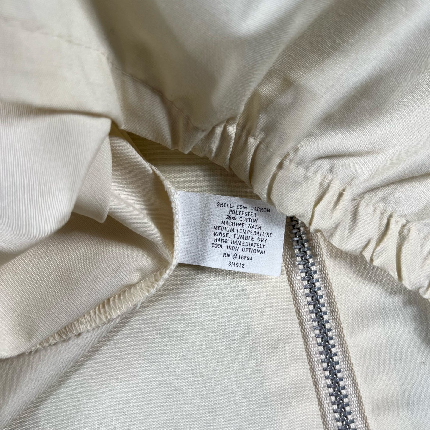 70s Boxy Harrington Jacket- L