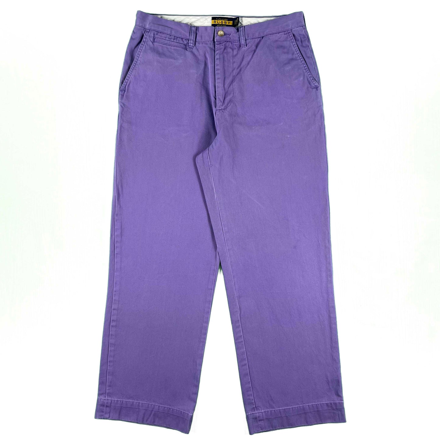 Purple Ralph Lauren Rugby Wide Leg Chinos- 32x29