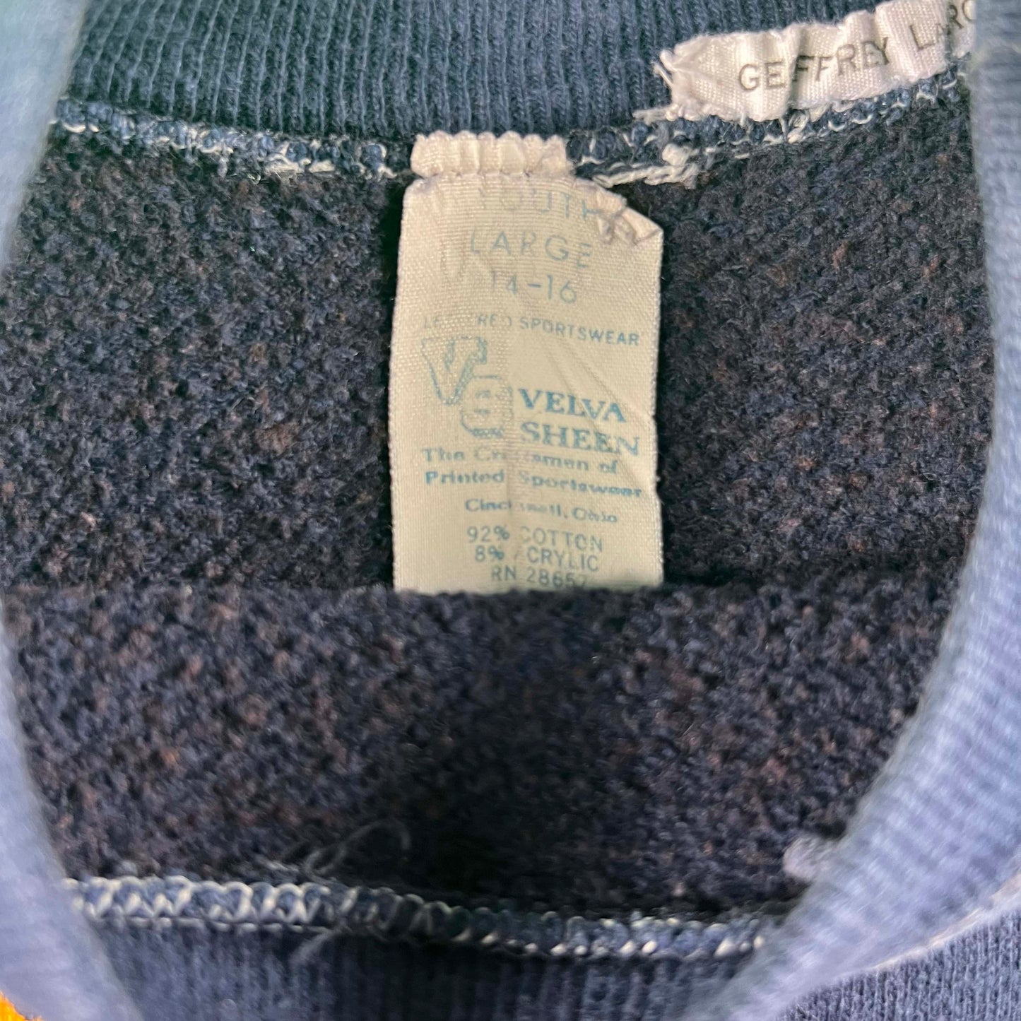 70s Hawks School Sweatshirt- XXS