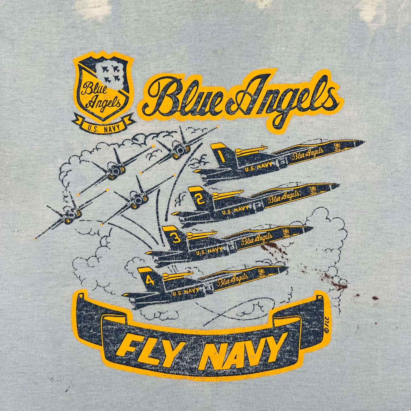 80s U.S. Navy Blue Angels Tees- 2 IN STOCK