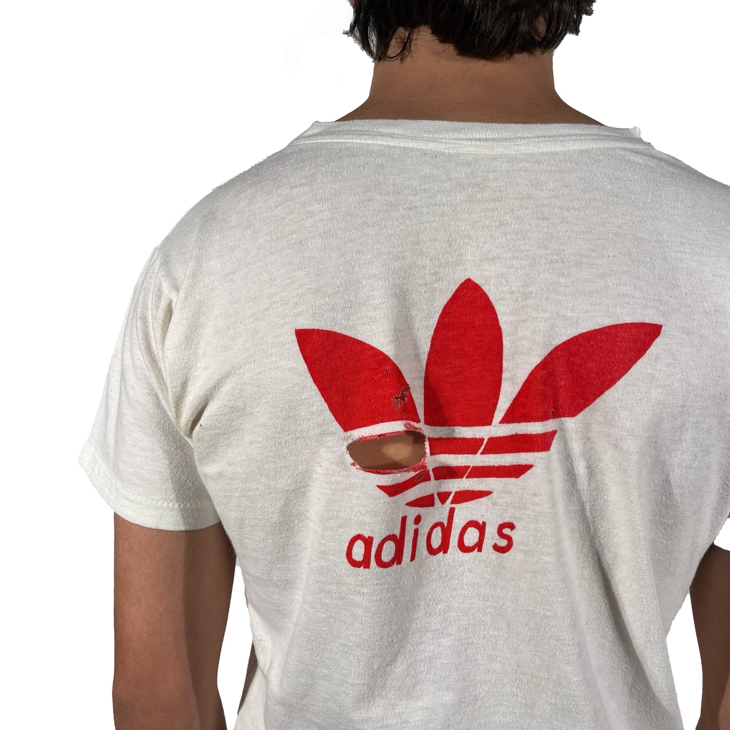 70s Adidas Wrestling Tee- S