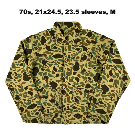 Vintage Duck Camo Utility Shirts- SELECT SHIRT