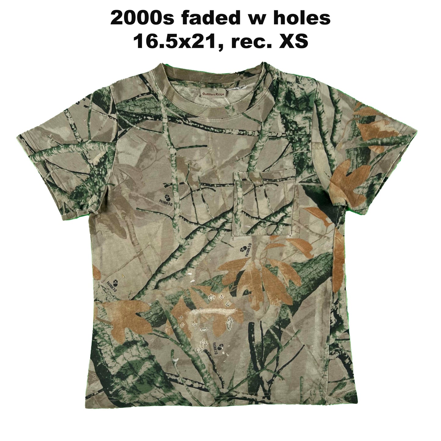 Vintage Blank Camo Tee- SELECT SHIRT
