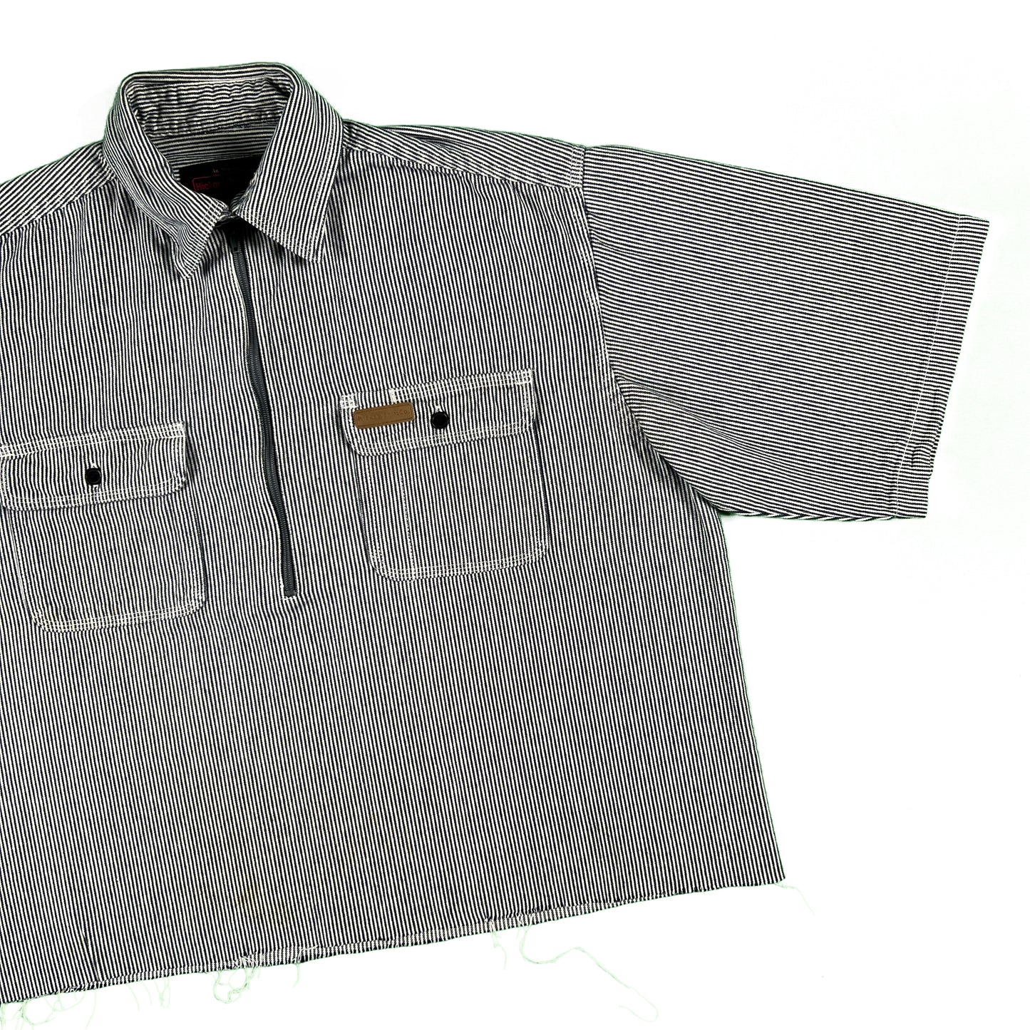 00s Chopped Hickory Stripe Work Shirt- L