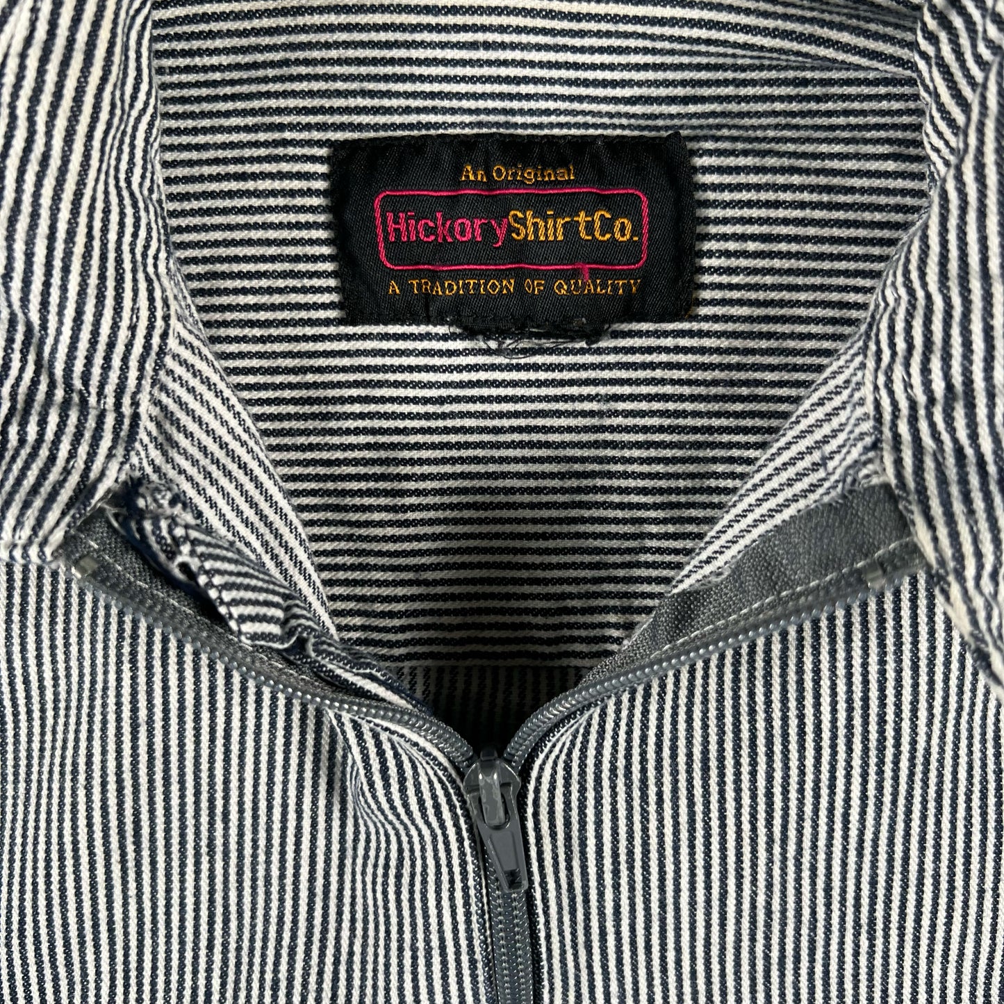 00s Chopped Hickory Stripe Work Shirt- L