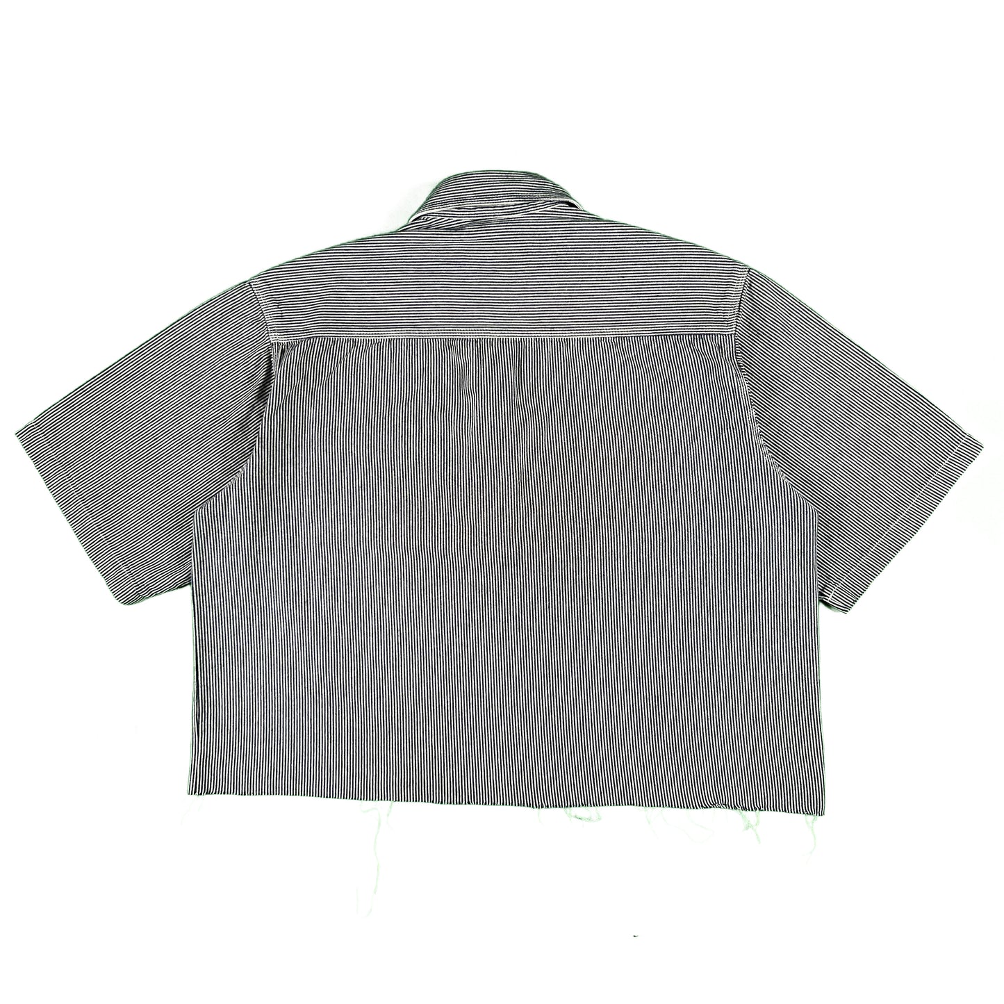 00s Chopped Hickory Stripe Work Shirt- L
