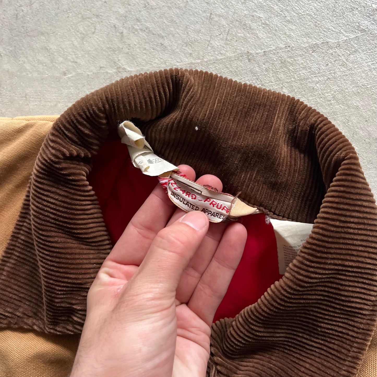 80s Walls Quilt Lined Canvas Work Jacket- XL