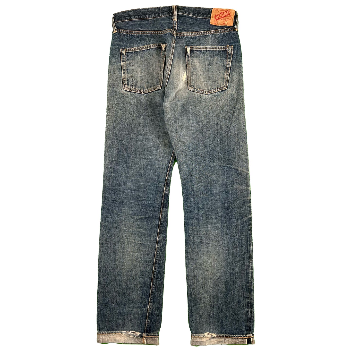 00s Faded Selvedge Denim- 32x33