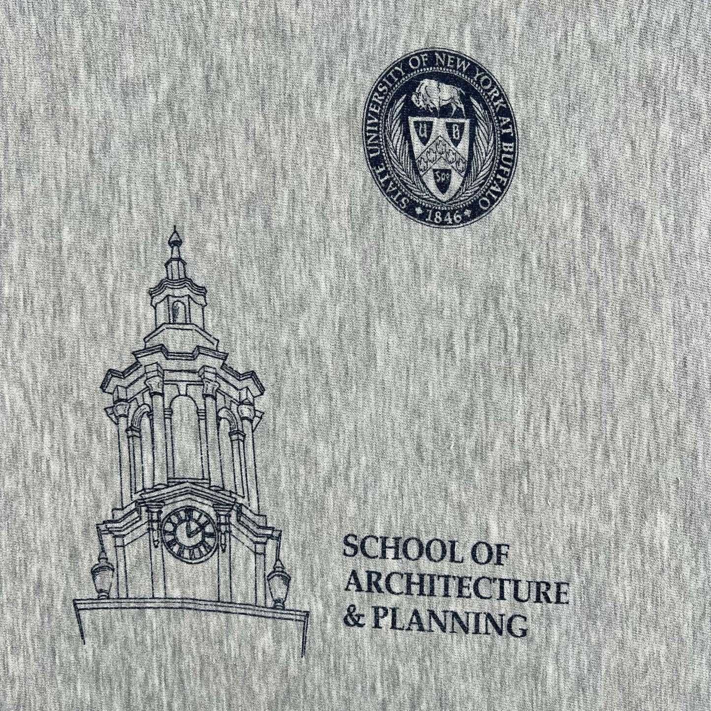 90s U at Buffalo School of Architecture Sweatshirt- XL