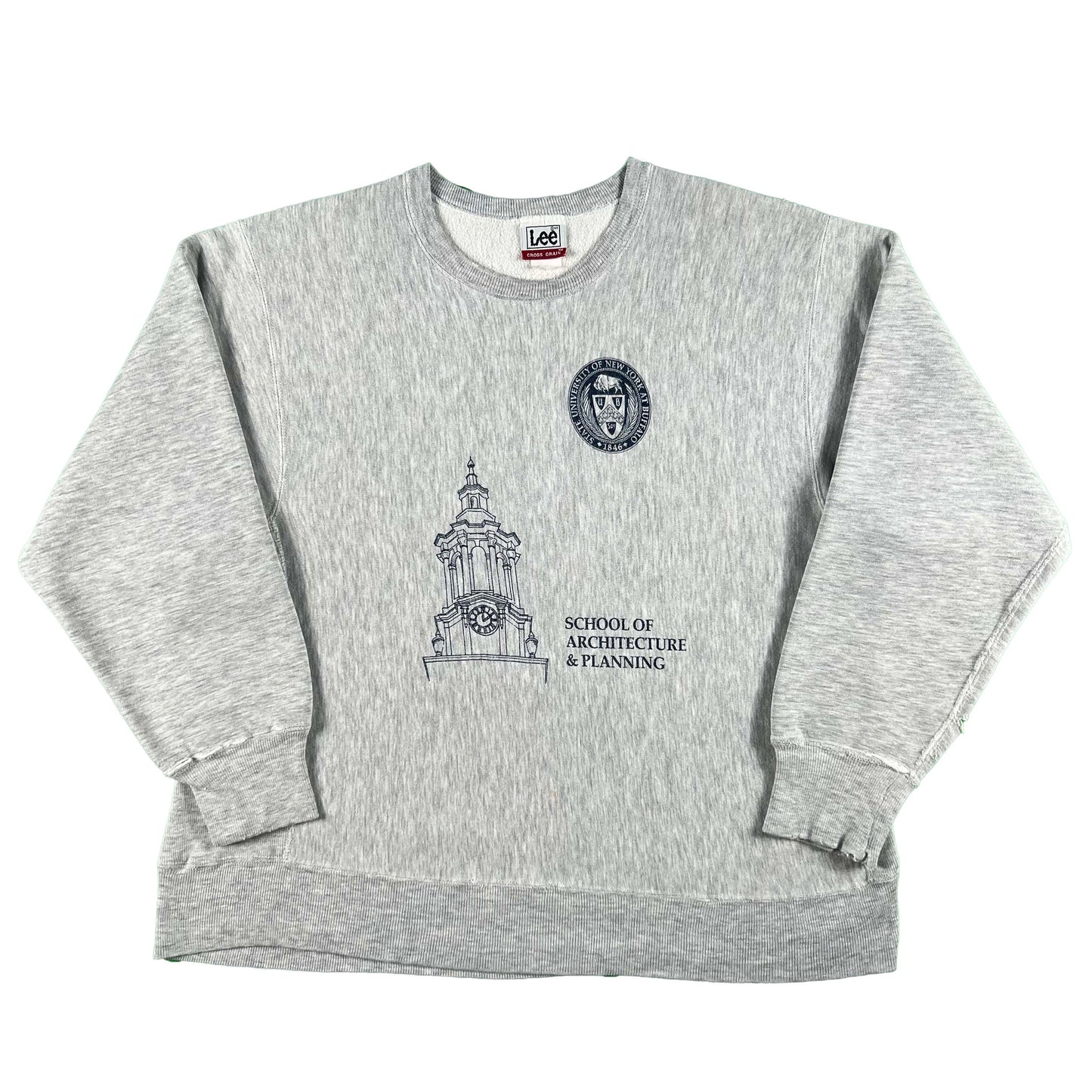 90s U at Buffalo School of Architecture Sweatshirt- XL