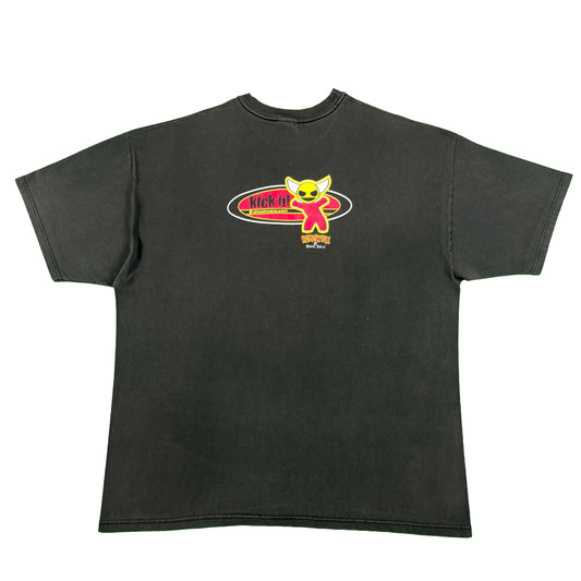 2000 Sun Faded Black Shockwave Tee- XXL