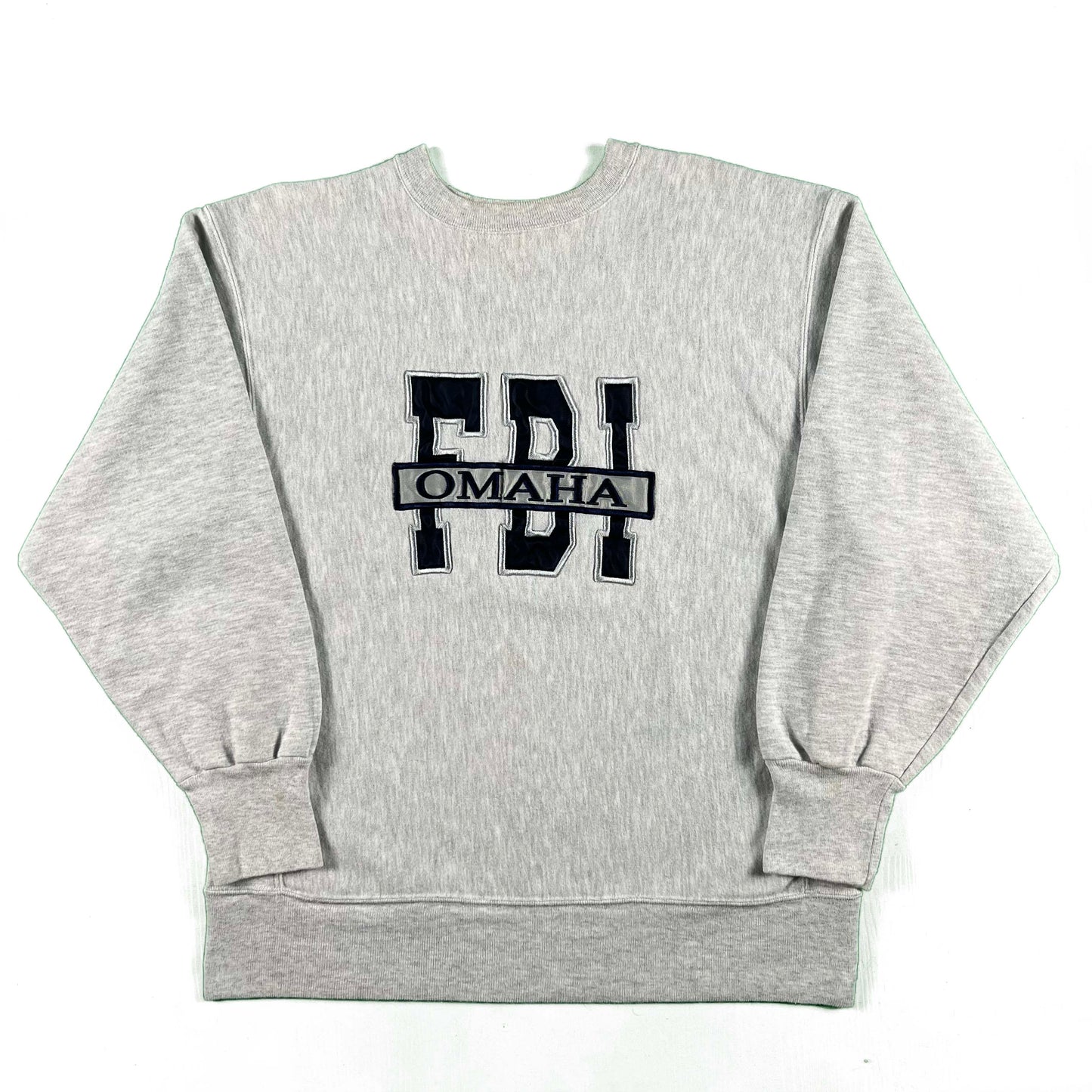 90s FBI Omaha Reverse Weave Style Sweatshirt- XL