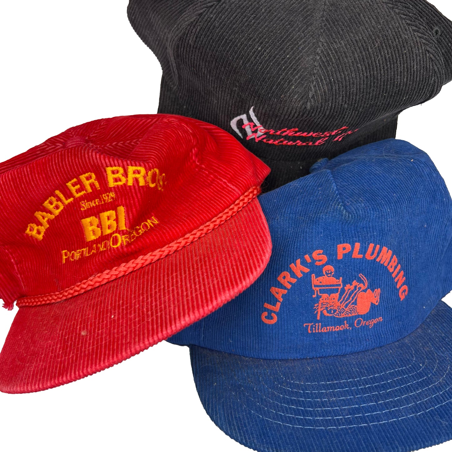 Vintage Handpicked Corduroy Trucker Hat