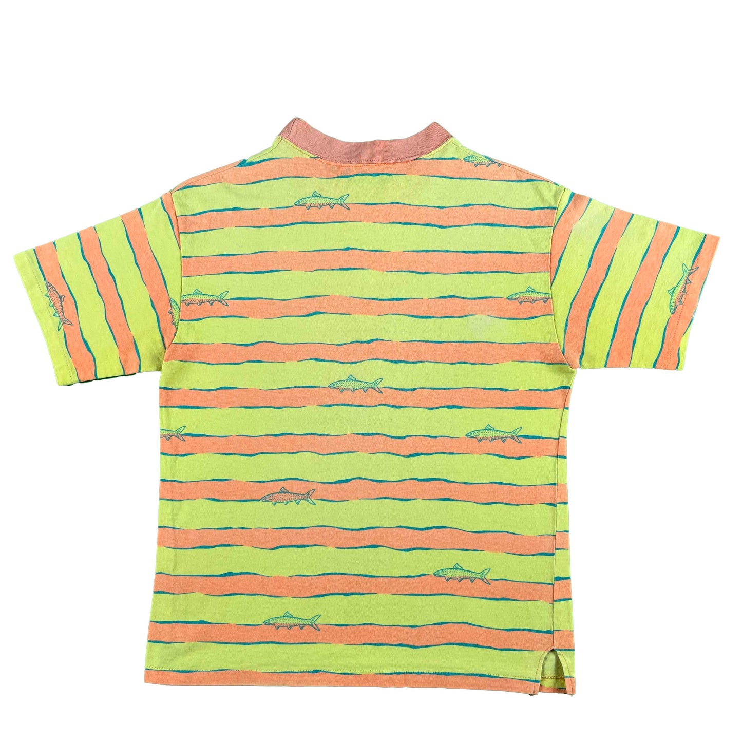 80s Columbia Striped Bonefish Tee- M