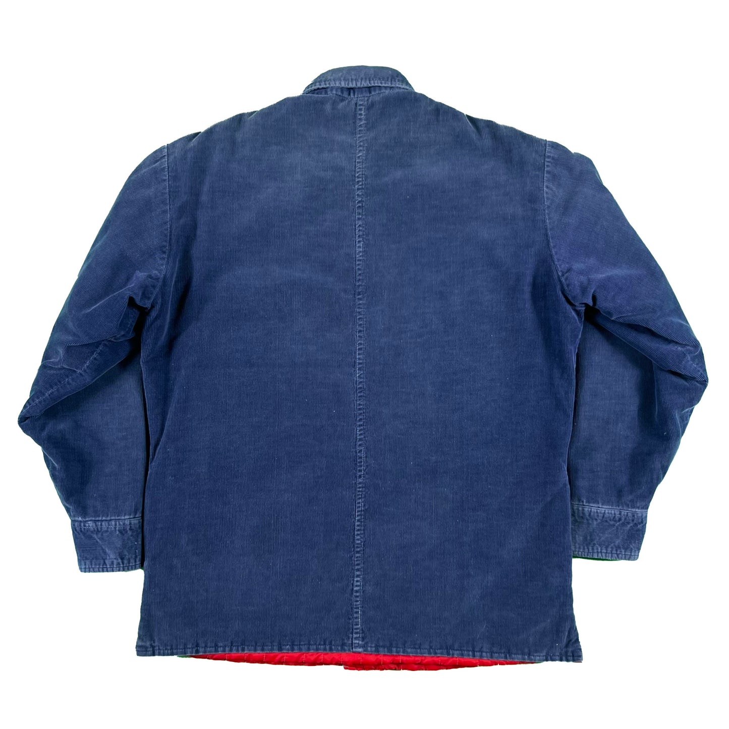 80s Sears Quilt Lined Cord Shacket- M