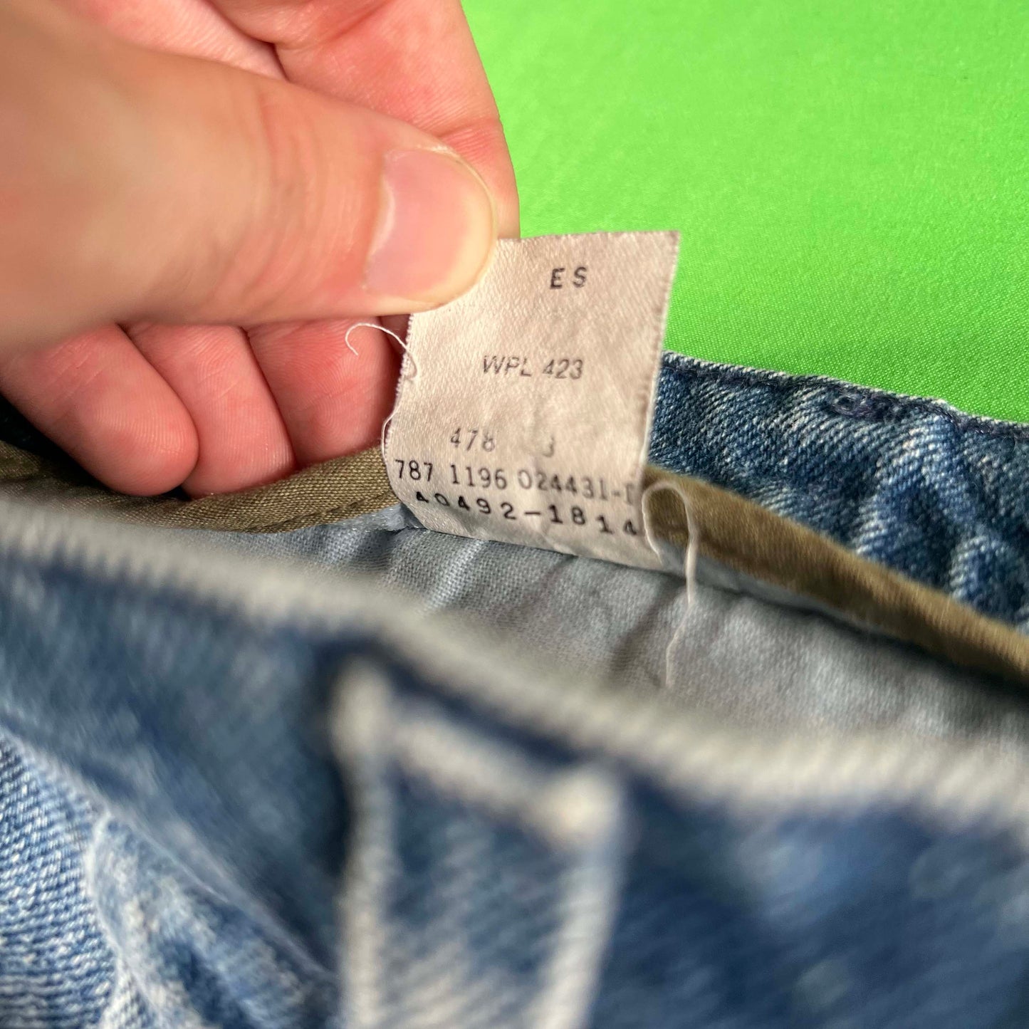 90s Dockers Repaired Denim Khakis- 39x31