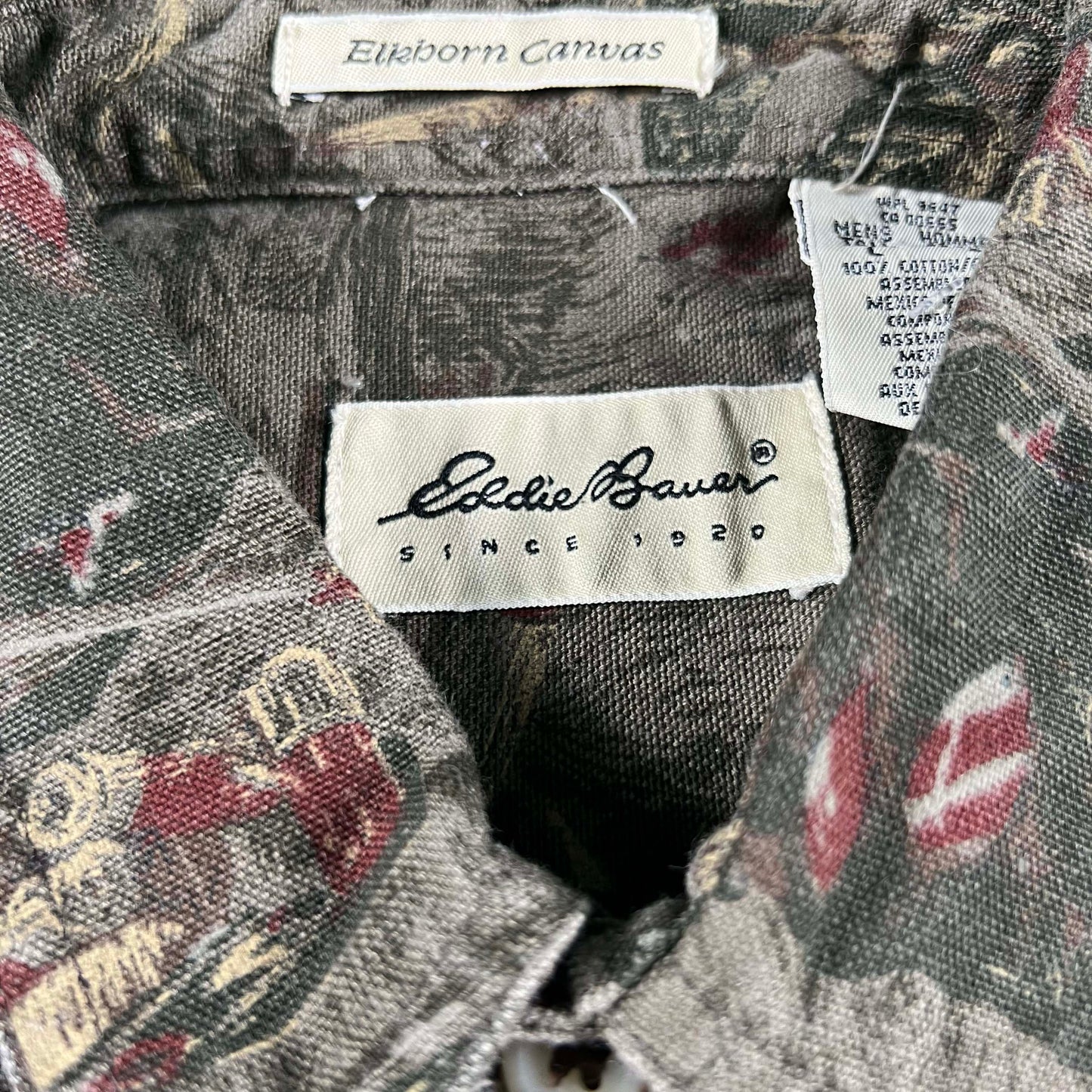 Vintage Eddie Bauer Elkhorn Canvas Shirts- SELECT SHIRT