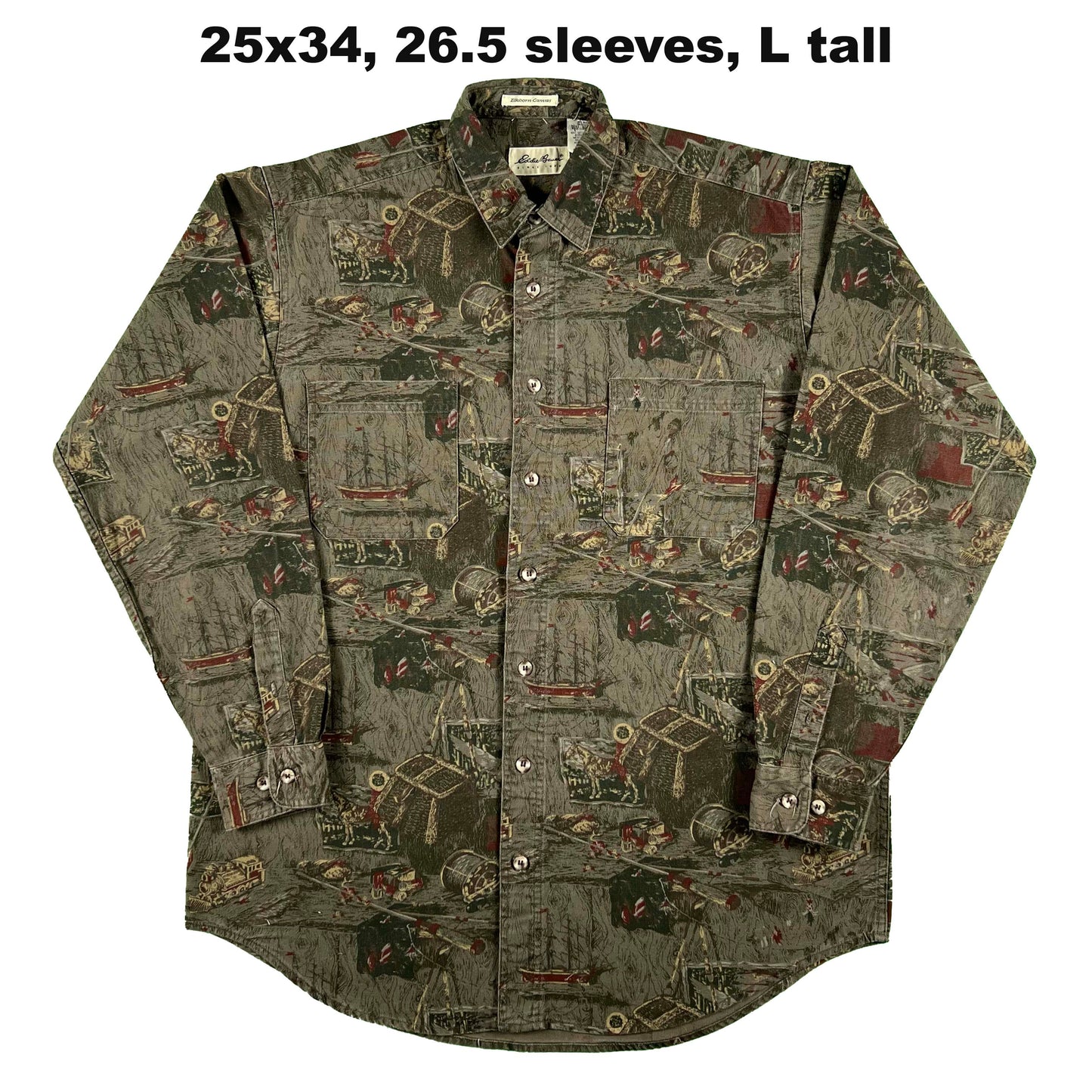 Vintage Eddie Bauer Elkhorn Canvas Shirts- SELECT SHIRT