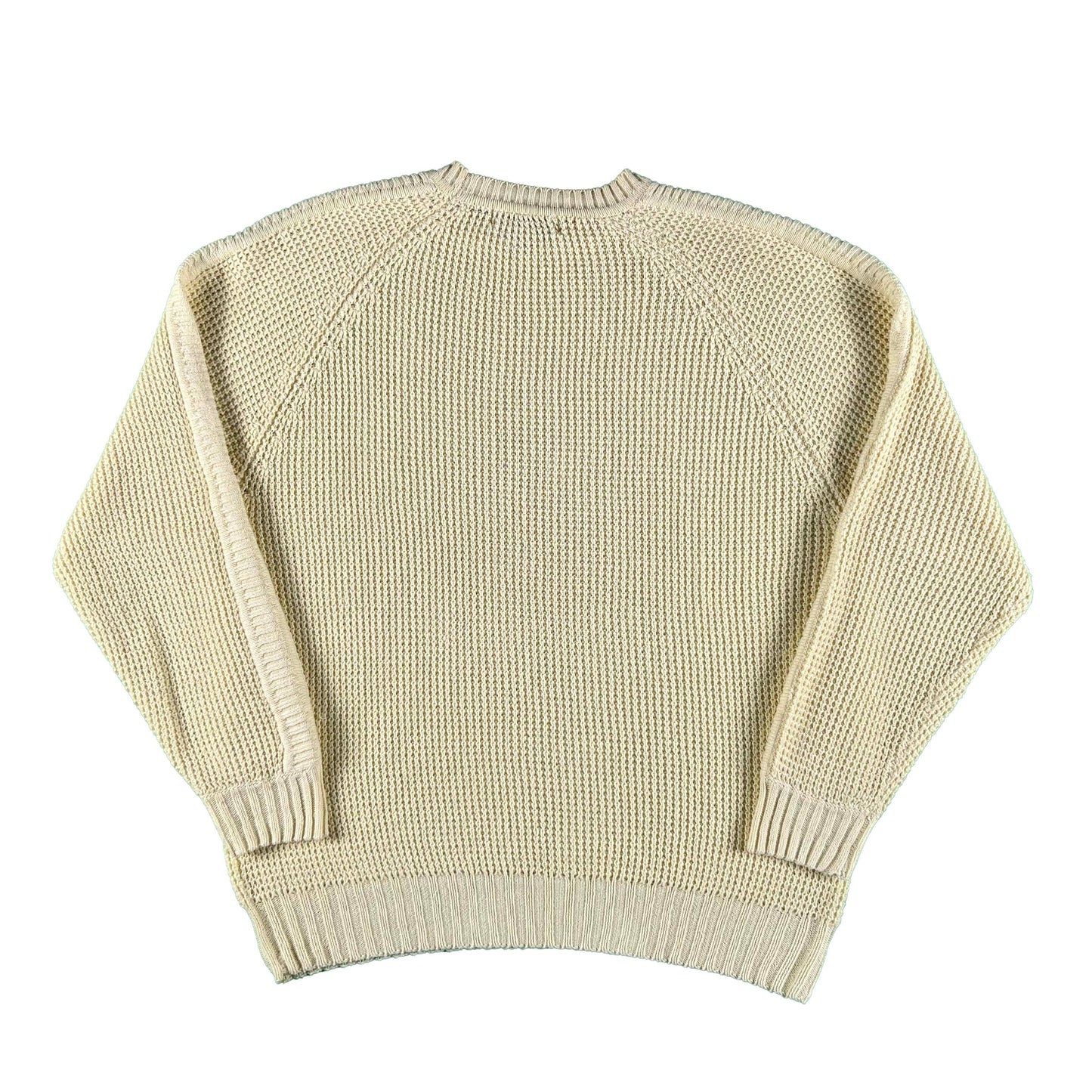 80s Gap Cream Knit Sweater- XL
