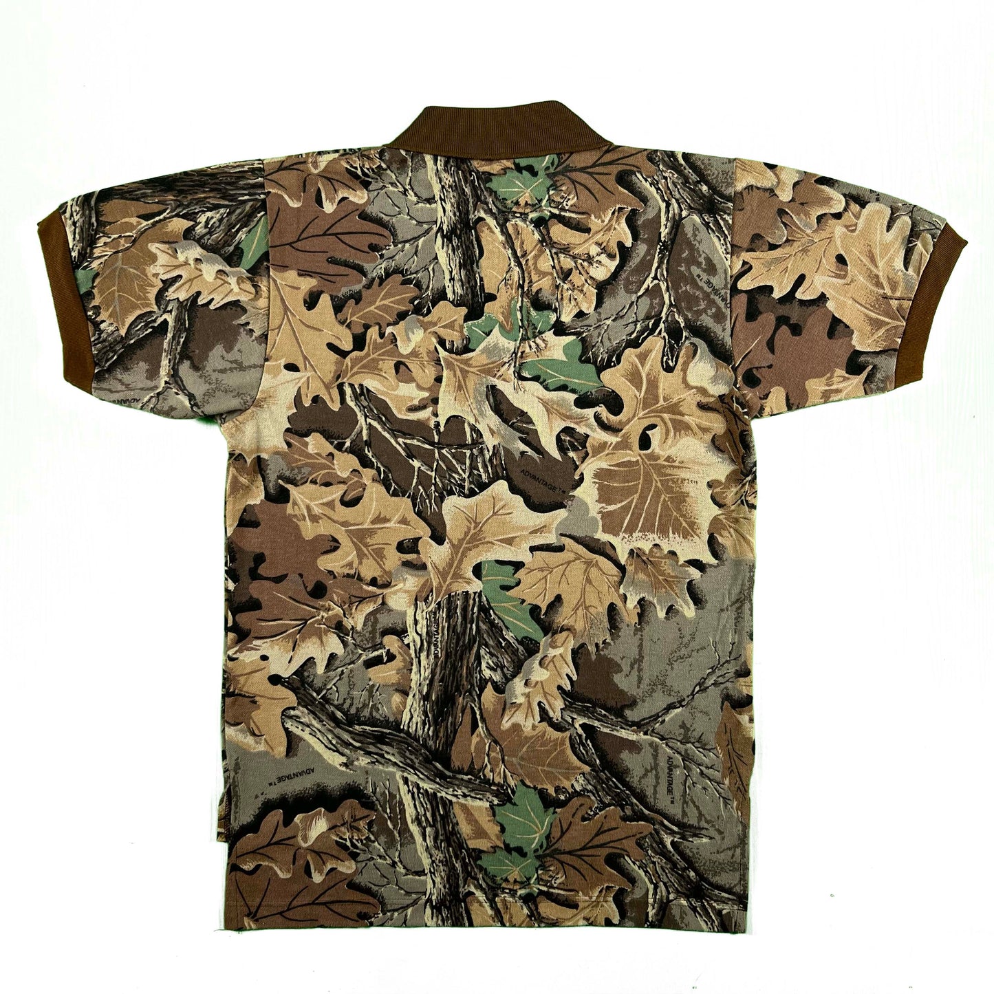 80s Camo Polo Shirt- S