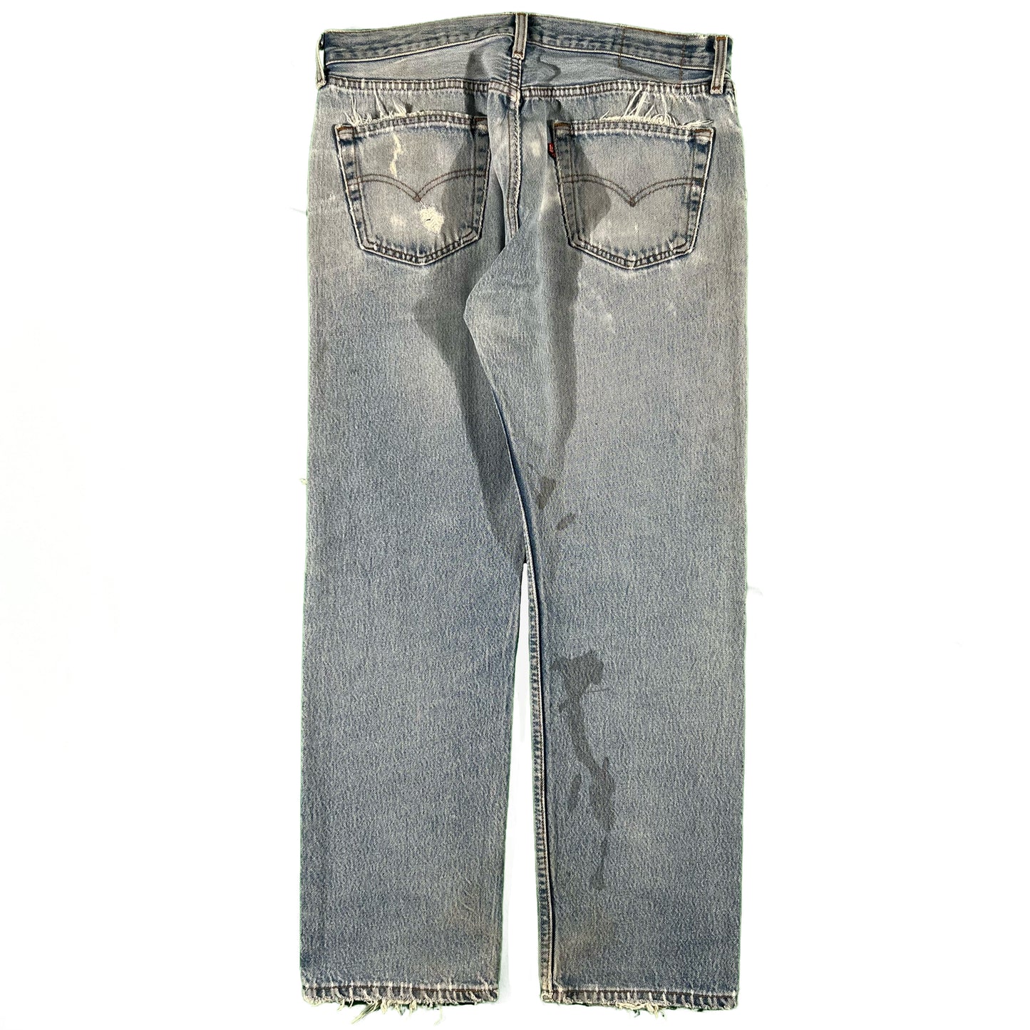 90s Thrashed Levi's 501s- 34x29