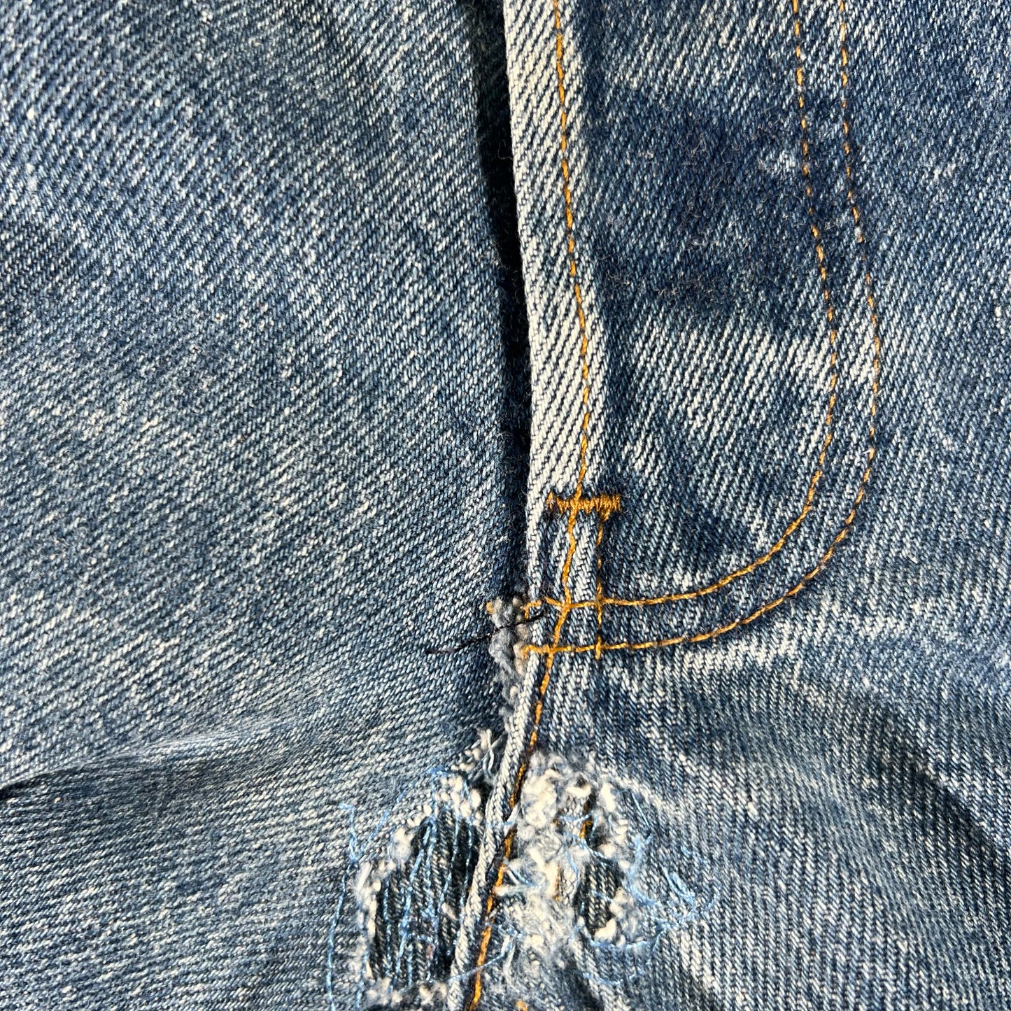 80s Repaired Levi's 501s- 33x32.5