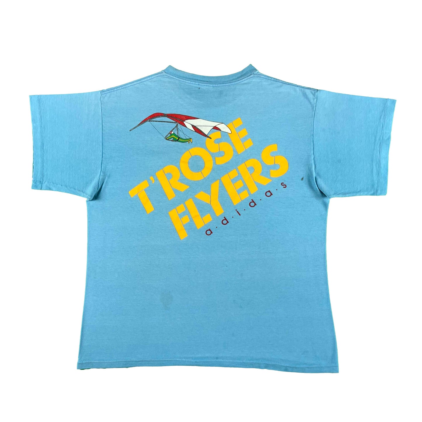 80s Adidas Ridgelift Hang Gliding Tee- L