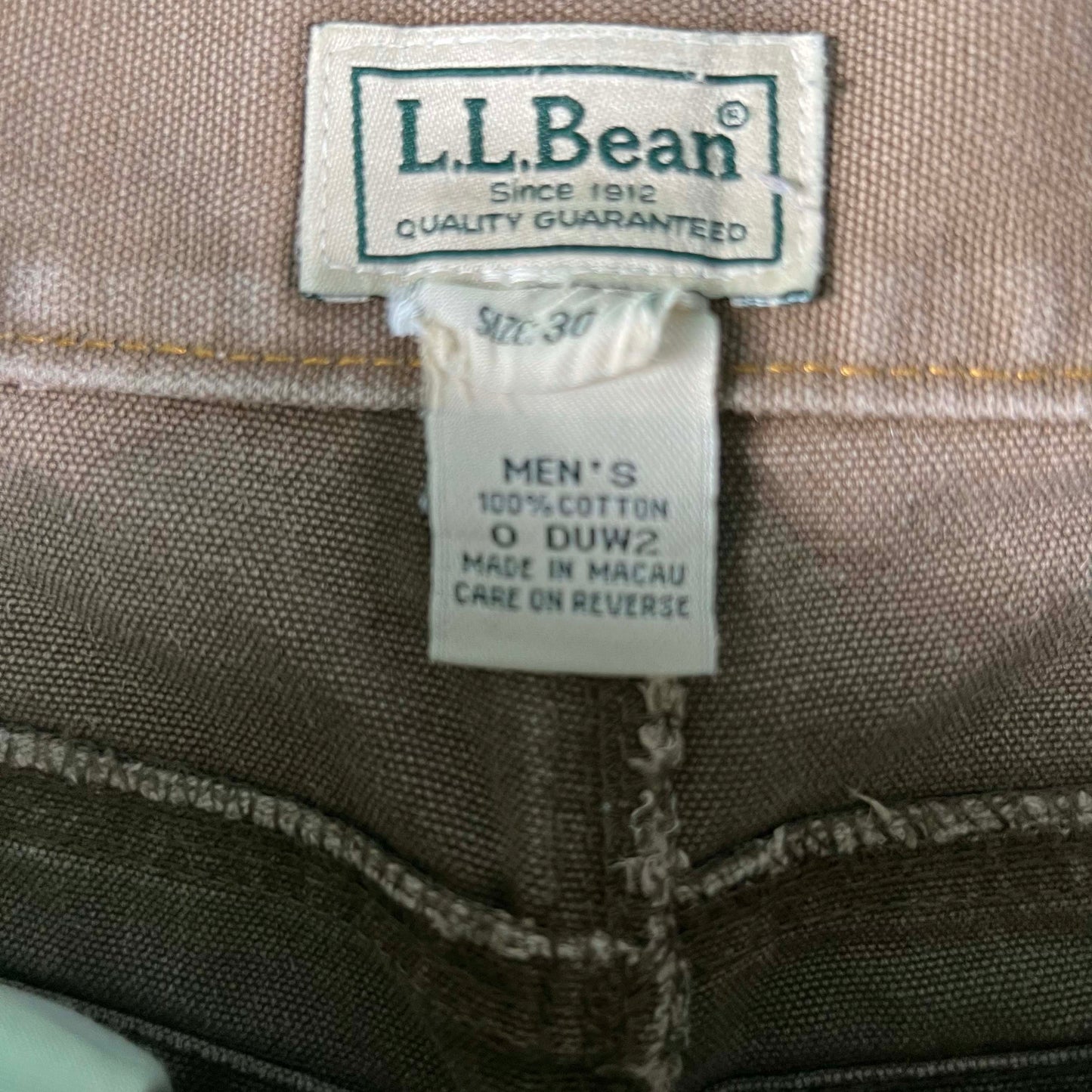 00s L.L. Bean Canvas Carpenter Shorts- 29x9