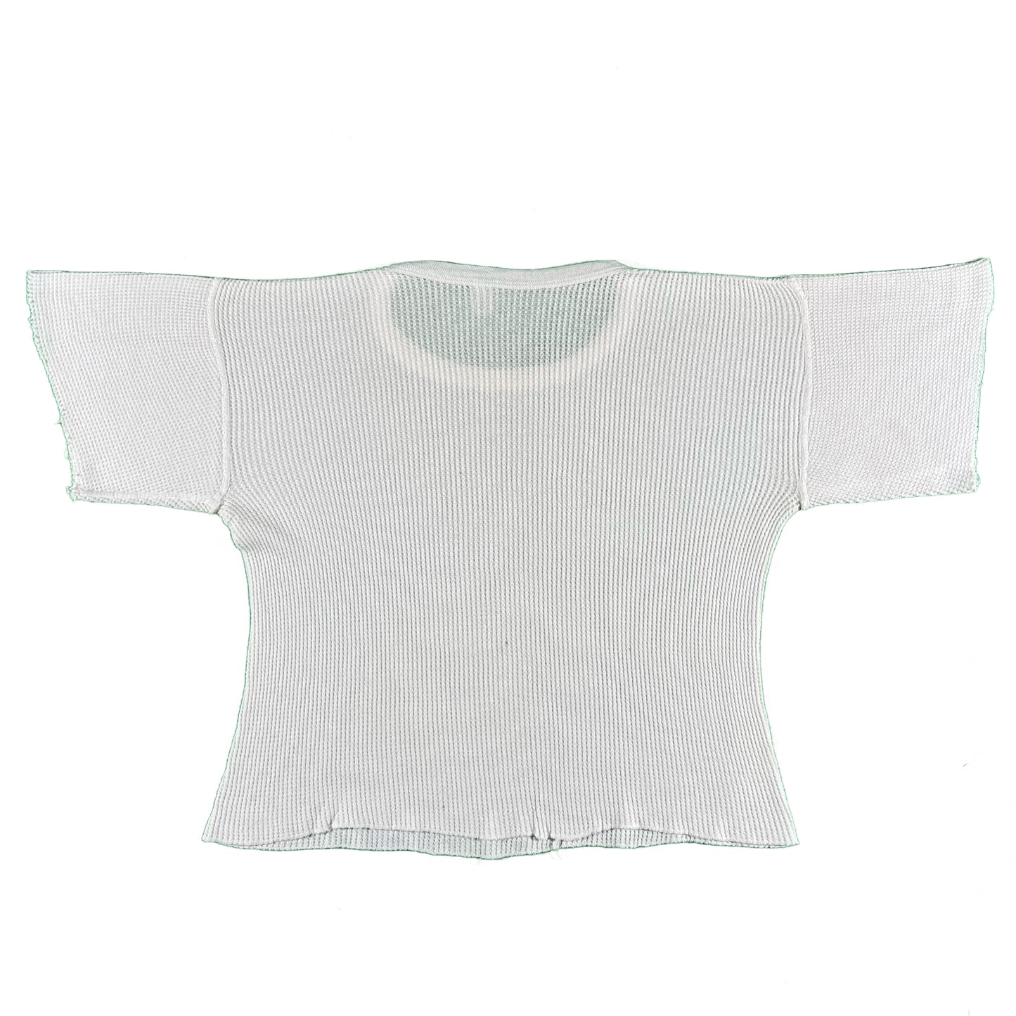 Vintage Boxy Short Sleeve Waffle Knit Thermal- SELECT SIZE