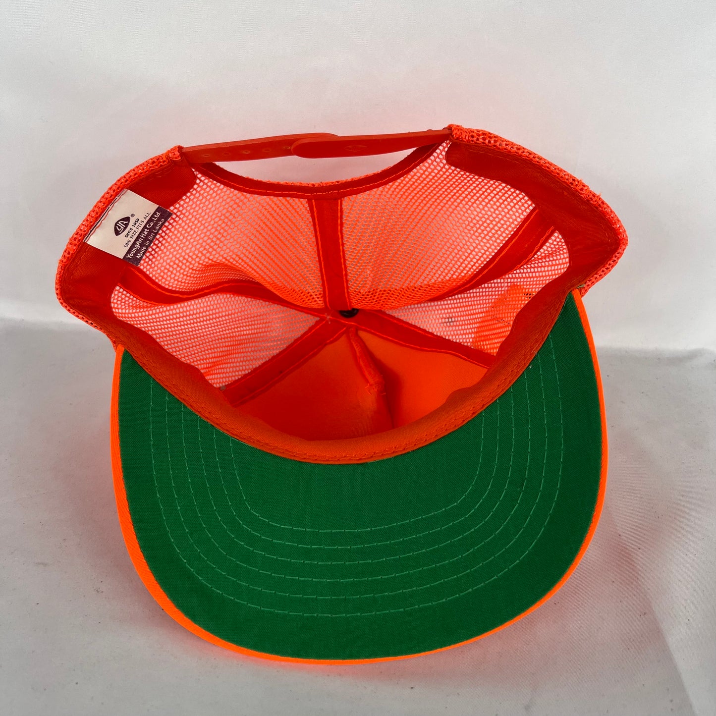 Vintage Orange Hunter's Camo Trucker Hats- SELECT HAT