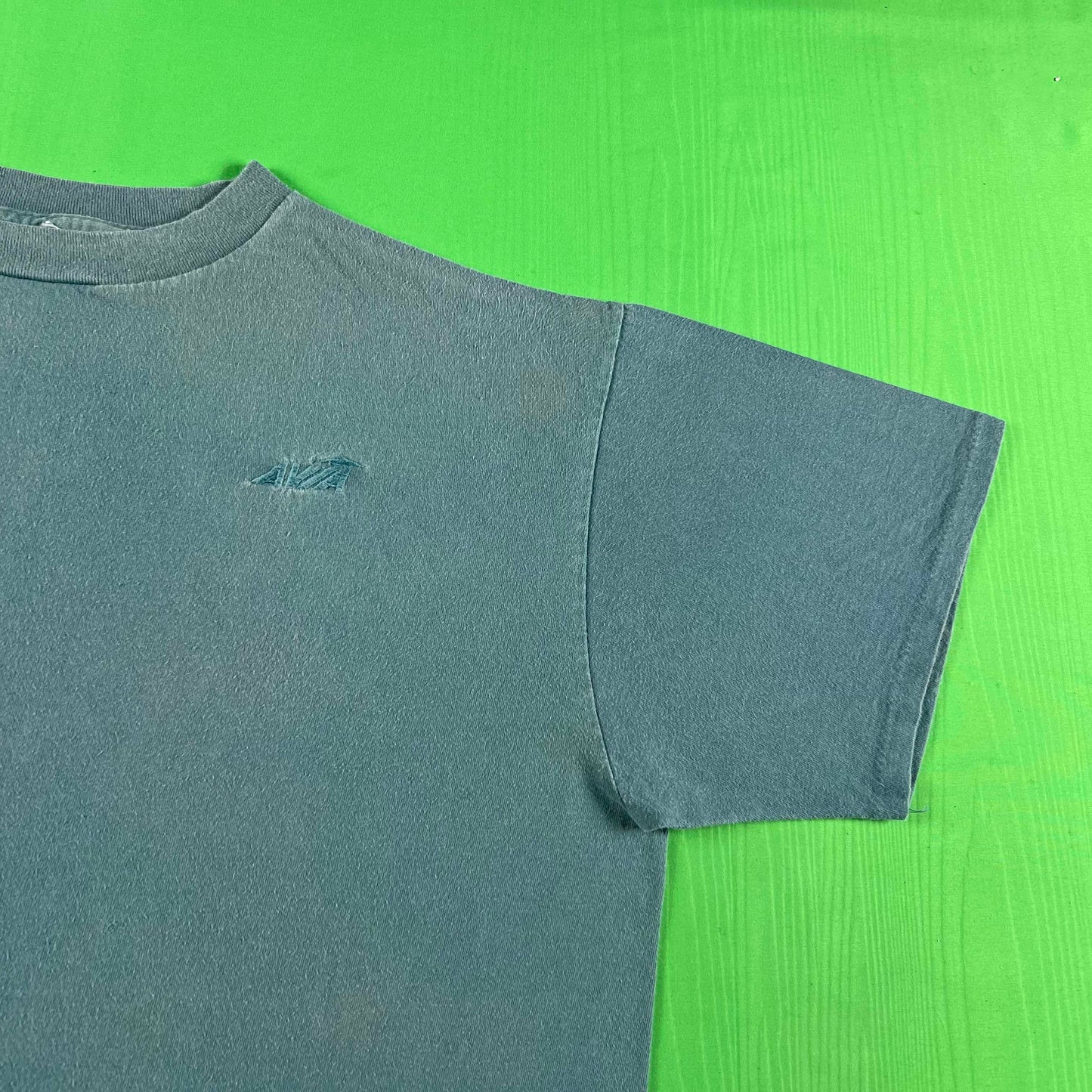 90s AVIA Overdye Green Tee- XL