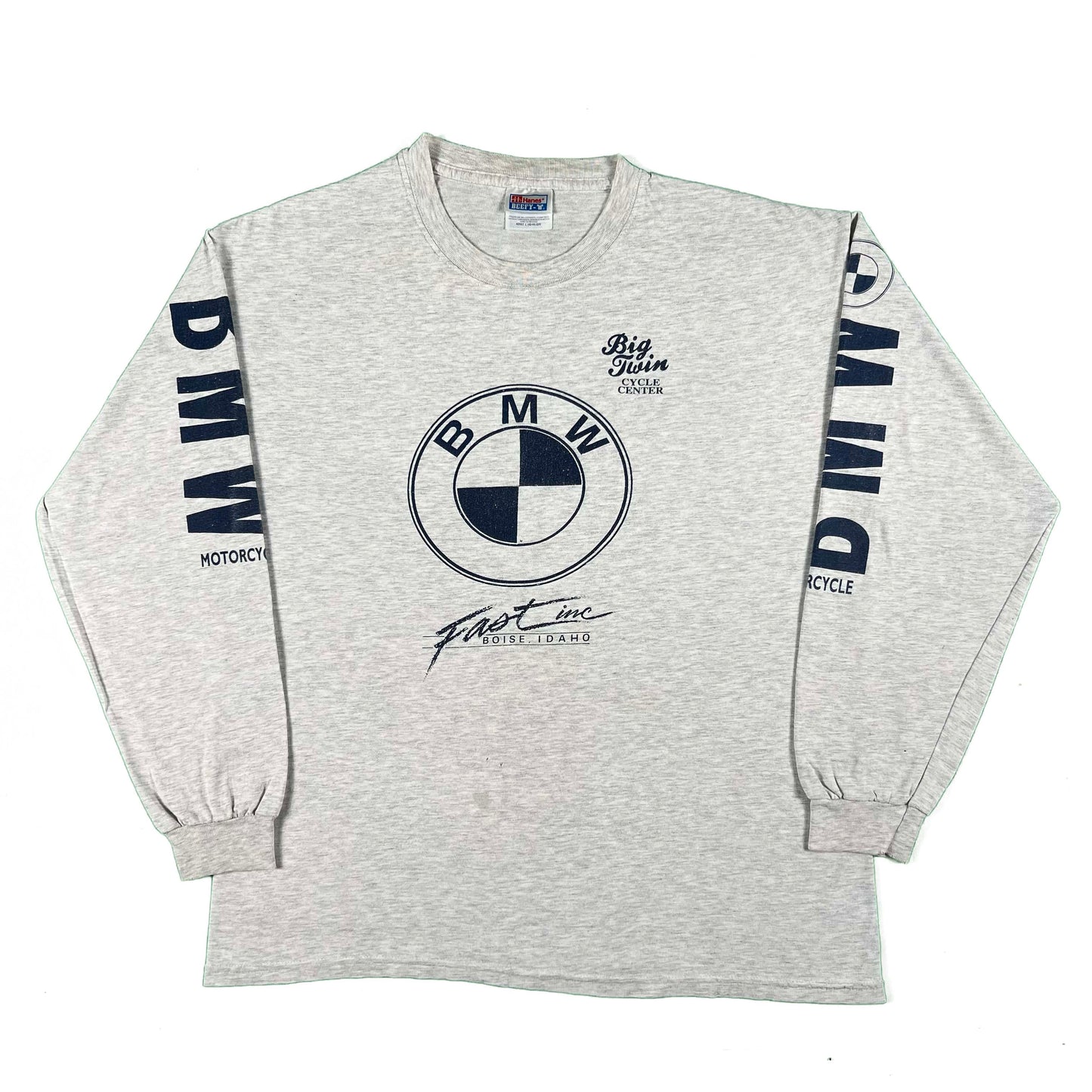 90s BMW Motorcycles Long Sleeve Tee- L