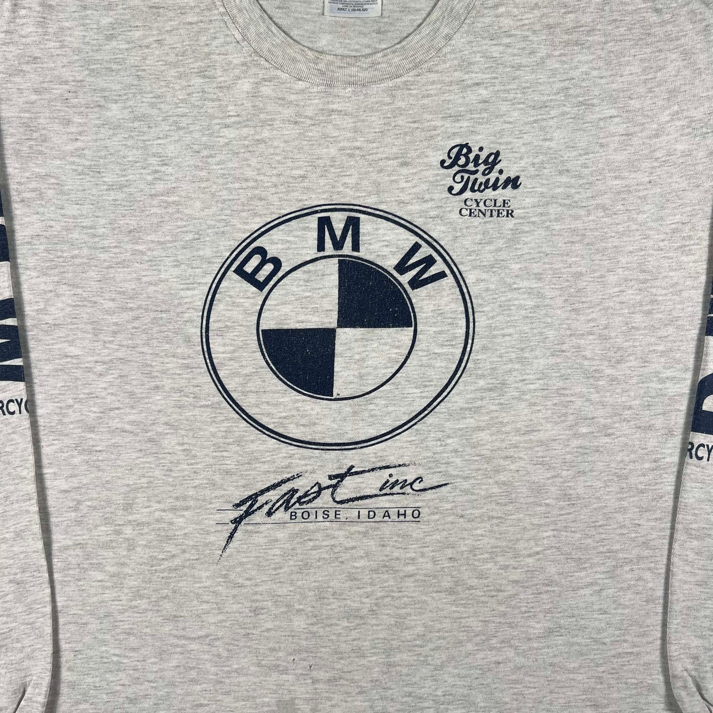 90s BMW Motorcycles Long Sleeve Tee- L