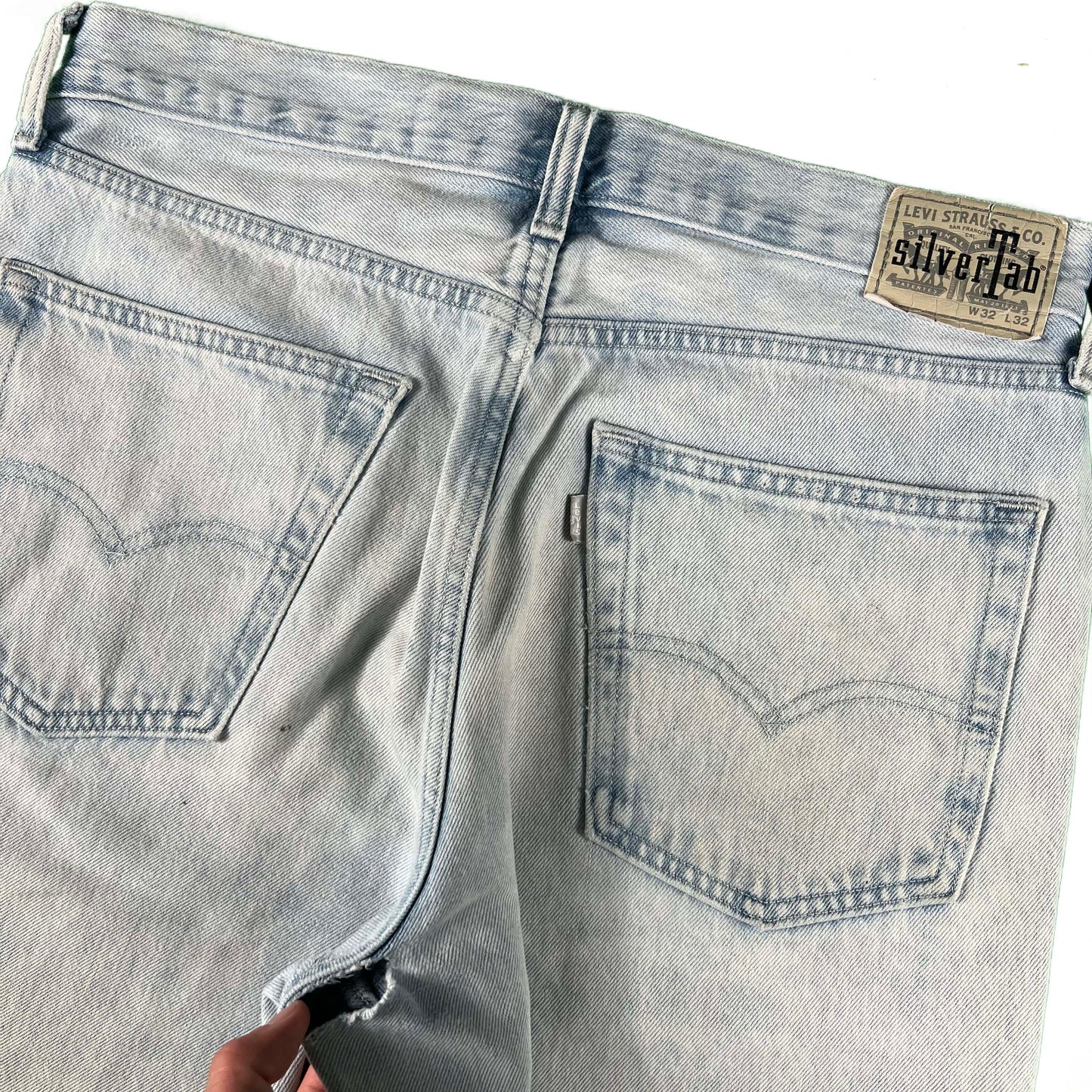 Levi's Light Wash Silvertab 'Loose' Fit Denim- 33x30