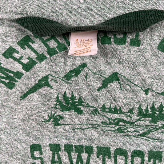 70s Sawtooth Methodist Camp Ringer Tee- M