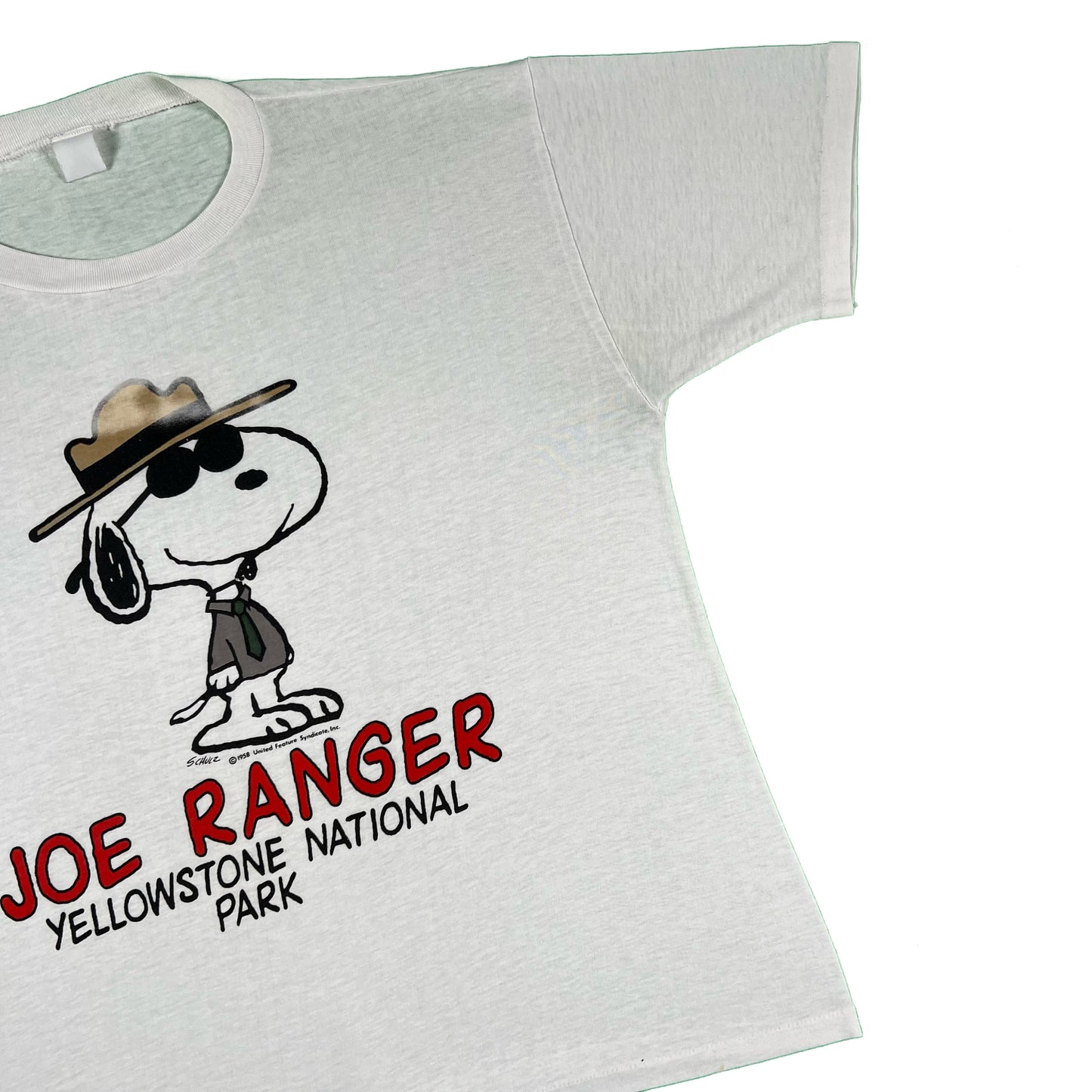 70s Snoopy Yellowstone Tee- L