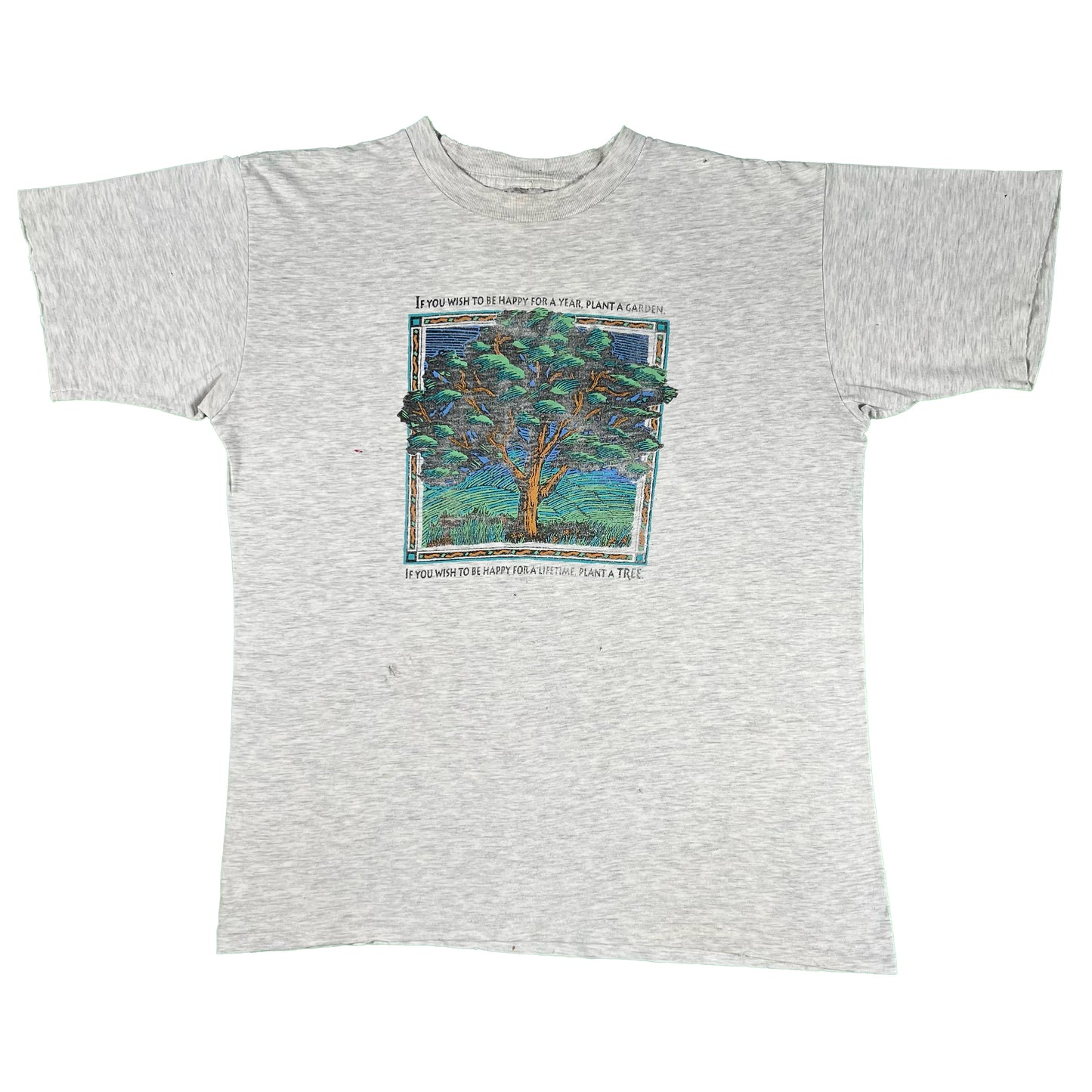 90s Plant a Tree Tee- L