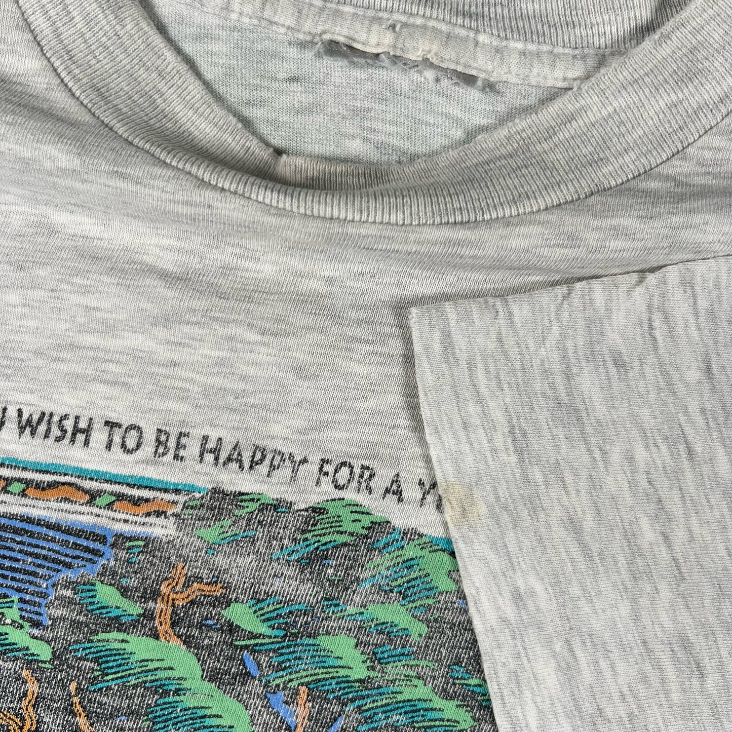 90s Plant a Tree Tee- L