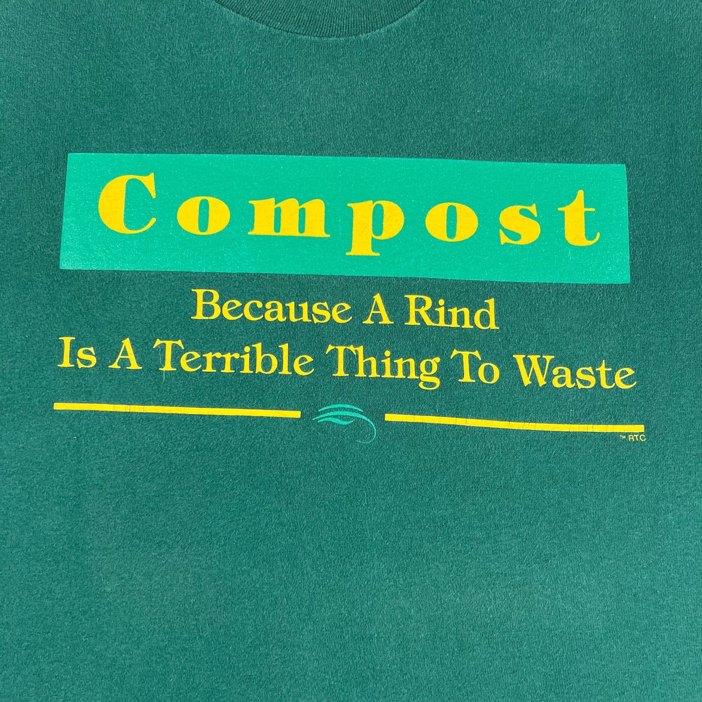 90s Cute Compost Tee- L