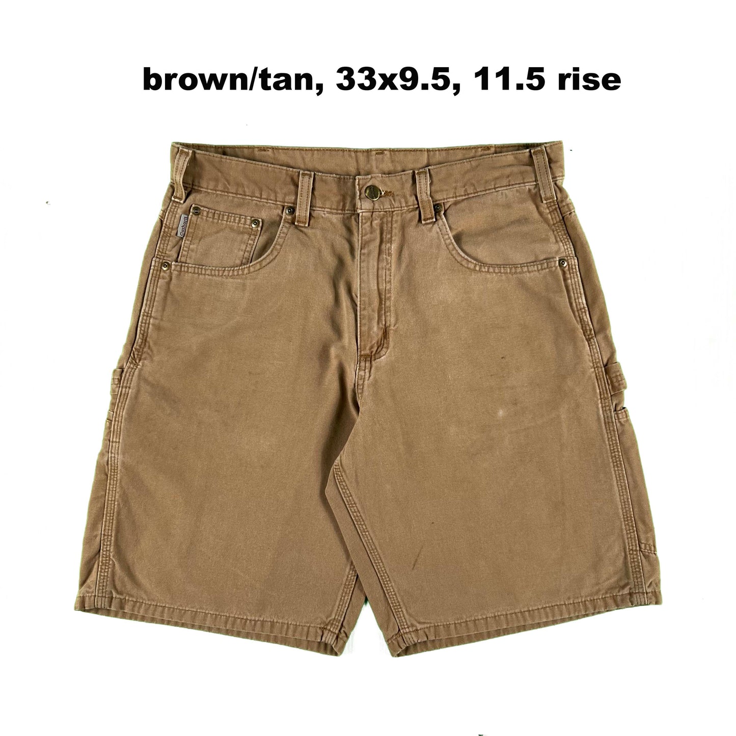 Carhartt Canvas Carpenter Shorts- SELECT PAIR