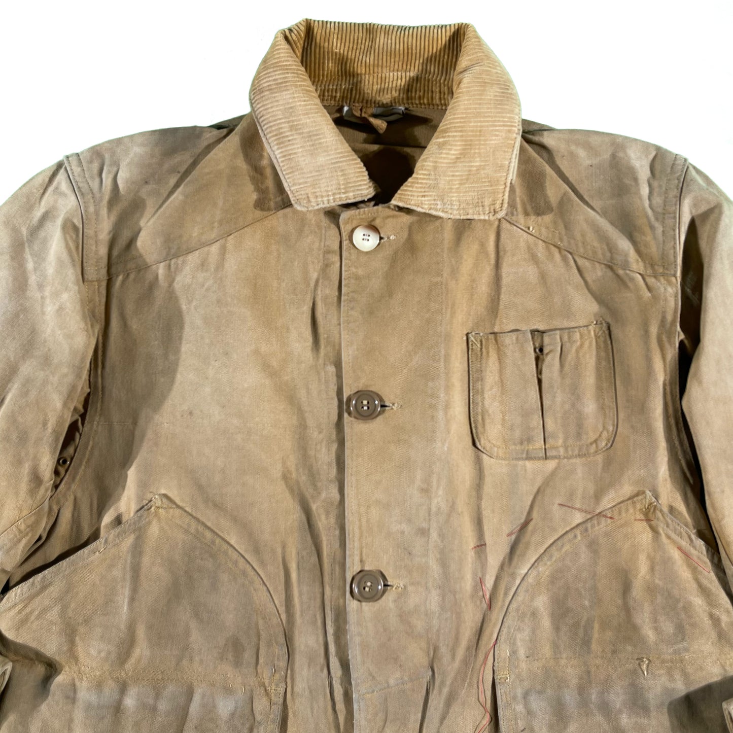 40s Duck Canvas 3 Pocket Hunting Jacket- M