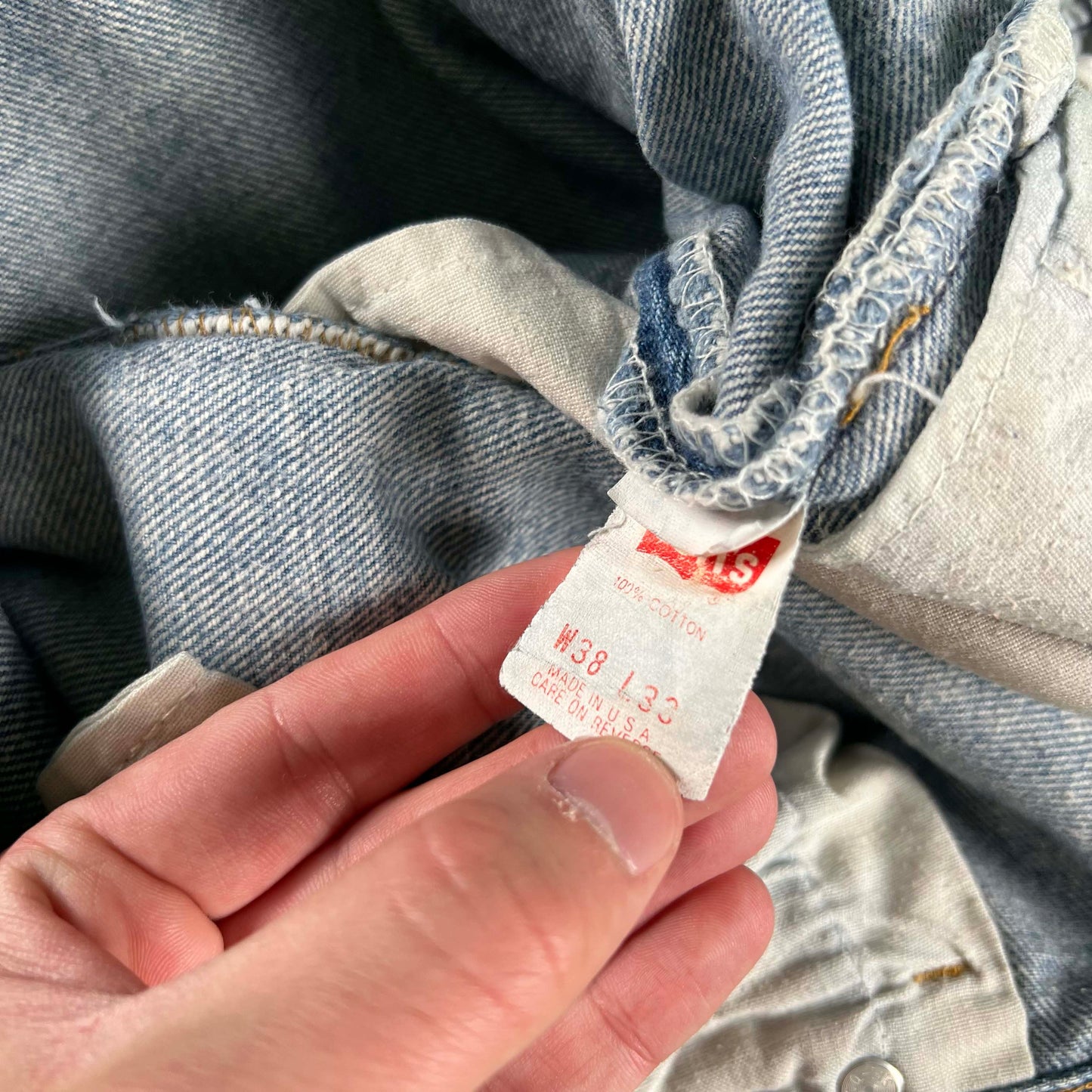 90s Levi's 501 Denim- 36x30